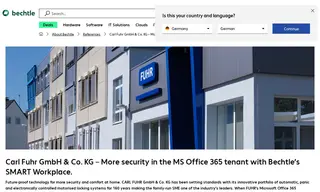 Preview of the Carl Fuhr GmbH & Co. KG Case Study
