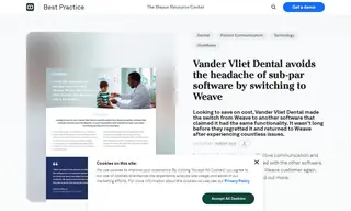 Preview of the Vander Vliet Dental Case Study