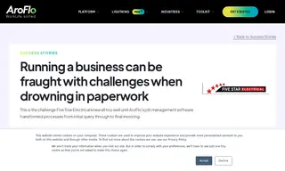 Preview of the Five Star Electrical Case Study