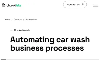Preview of the RocketWash Case Study