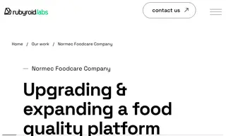 Preview of the Normec Foodcare Case Study