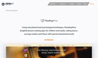 Preview of the ReadingWise Case Study
