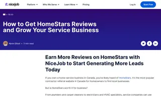 Preview of the HomeStars Case Study