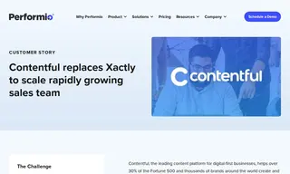 Preview of the Contentful Case Study