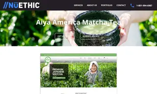 Preview of the Aiya America Matcha Tea Case Study