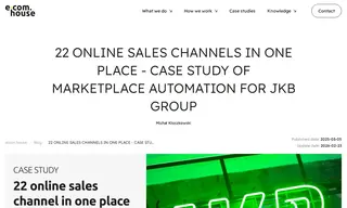 Preview of the JKB Group Case Study