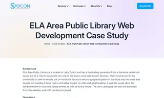 Preview of the ELA Area Public Library Case Study