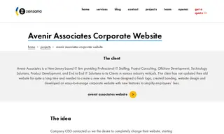 Preview of the Avenir Associates Case Study