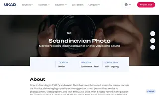 Preview of the Scandinavian Photo Case Study