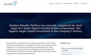 Preview of the FatFace Case Study