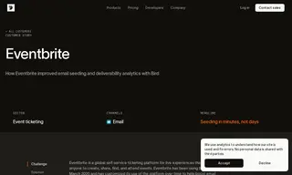 Preview of the Eventbrite Case Study