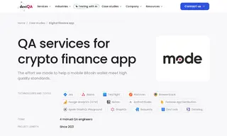 Preview of the Mobile Bitcoin Wallet Company Case Study