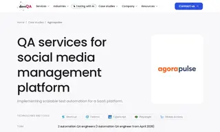 Preview of the Agorapulse Case Study