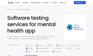 Preview of the Thrive Mental Wellbeing Case Study
