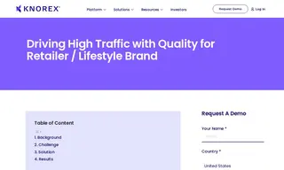 Preview of the Retailer / Lifestyle Brand Case Study