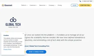 Preview of the Global Tech Consulting firm Case Study