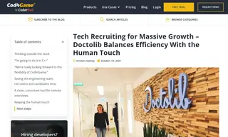 Preview of the Doctolib Case Study