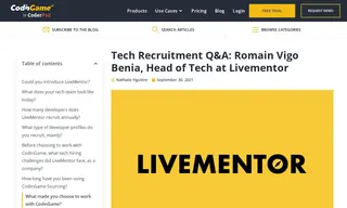 Preview of the LiveMentor Case Study