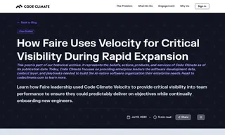 Preview of the Faire Case Study