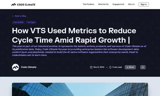 Preview of the VTS Case Study
