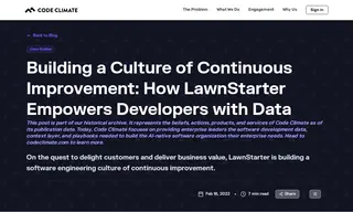 Preview of the LawnStarter Case Study