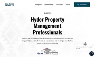 Preview of the Hyder Properties Case Study