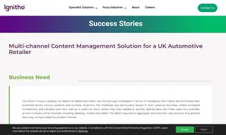 Preview of the Leading Cox Motor Group Case Study