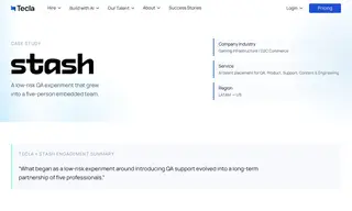 Preview of the Stash Case Study
