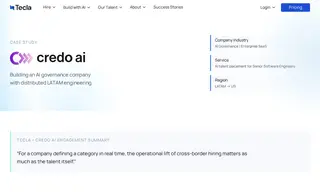 Preview of the Credo AI Case Study