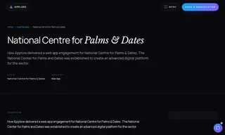 Preview of the National Centre for Palms & Dates Case Study