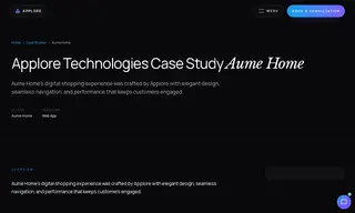 Preview of the Aume Home Case Study