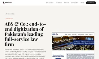Preview of the ABS & Co Case Study