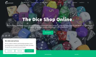 Preview of the The Dice Shop Online Case Study