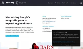 Preview of the Bainbridge Artisan Resource Network (barn) Case Study