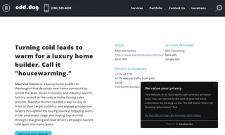 Preview of the Mainvue Homes Case Study