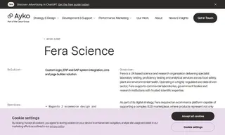 Preview of the Fera Science Case Study