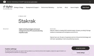 Preview of the Stakrak Limited Case Study