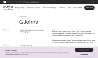 Preview of the G Johns & Sons Case Study
