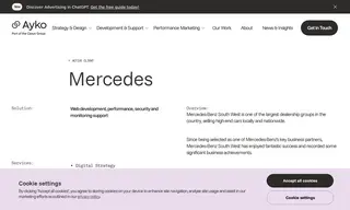 Preview of the Mercedes-Benz South West Case Study