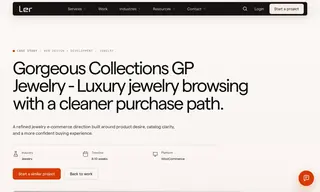 Preview of the Gorgeous Collections / GP Jewelry Case Study