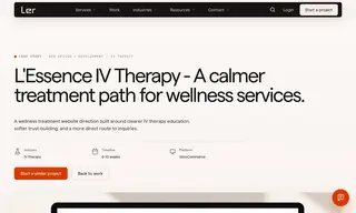 Preview of the L'Essence IV Therapy Case Study