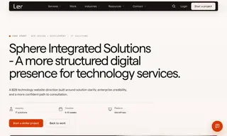 Preview of the Sphere Integrated Solutions Case Study