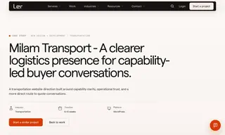 Preview of the Milam Transport Case Study