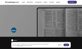 Preview of the Biblica Inc. Case Study
