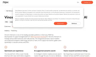Preview of the Vincentz Network GmbH & Co. KG Case Study
