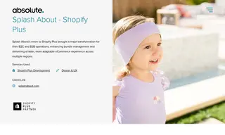 Preview of the Splash About Case Study