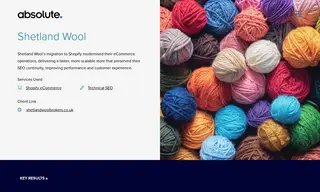 Preview of the Shetland Wool Case Study