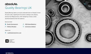 Preview of the Quality Bearings Case Study