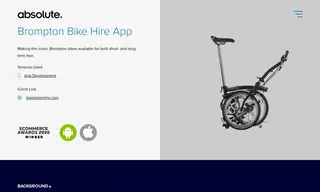 Preview of the Brompton Bike Hire Case Study