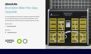 Preview of the Brompton Bike Hire Case Study